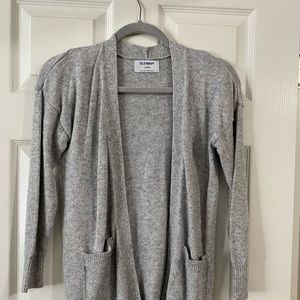Old Navy Youth Large light grey cardigan with pockets
